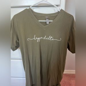 Olive green Kappa Delta Tshirt